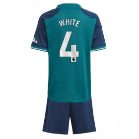 Arsenal Ben White #4 3rd Trikot 2023-24 Kurzarm (+ kurze hosen)